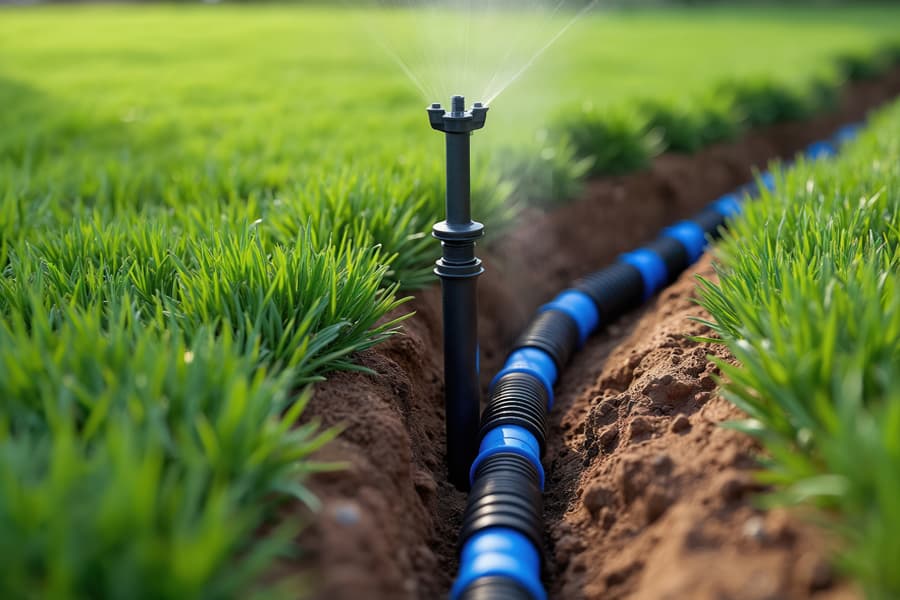 Sistemas de riego subterráneo en Ourense